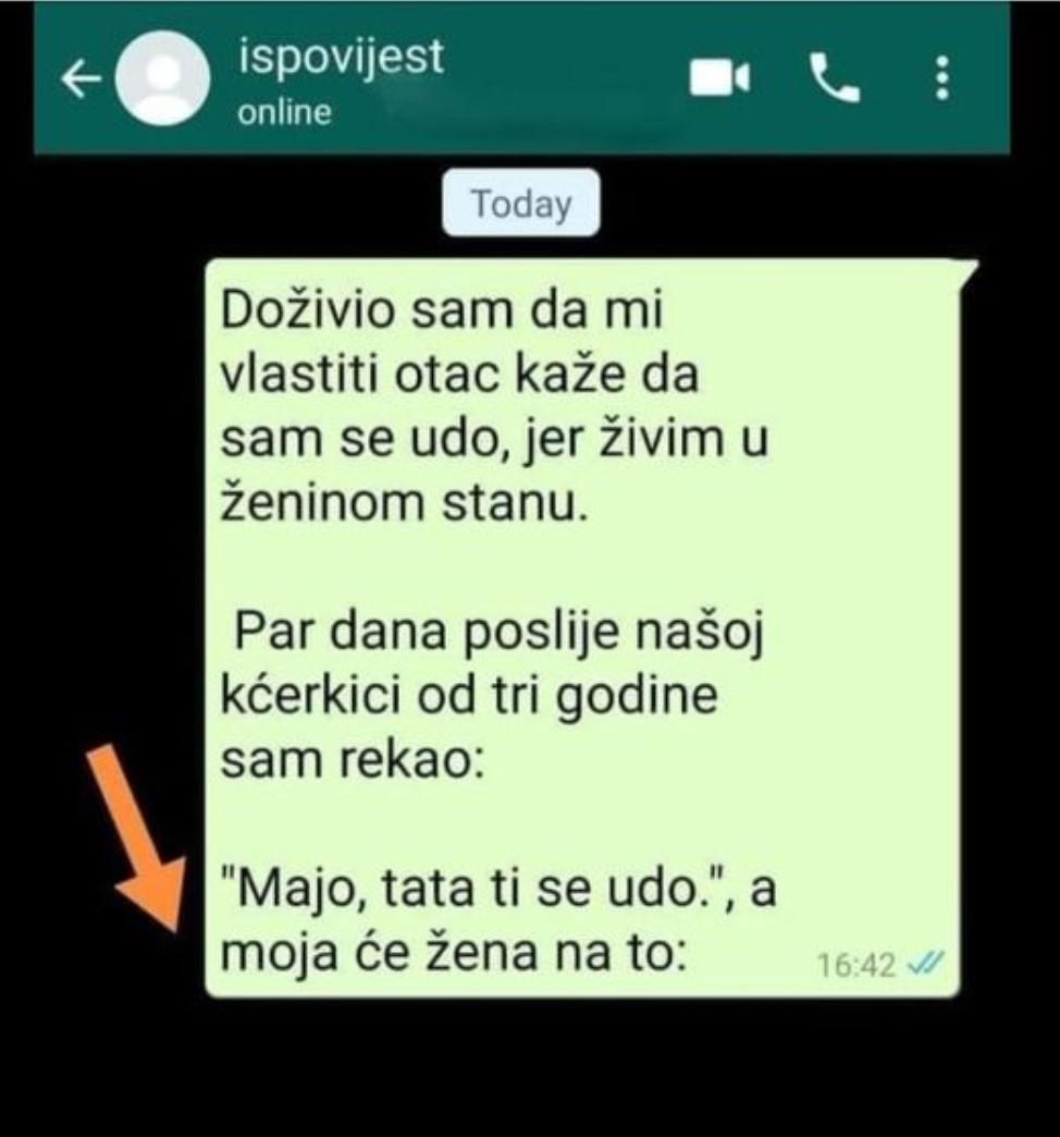 “Doživio sam da mi vlastiti otac kaže…”